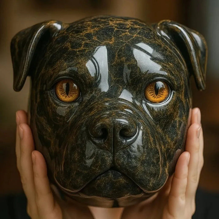 Crni pas - Mistična statua crnog psa