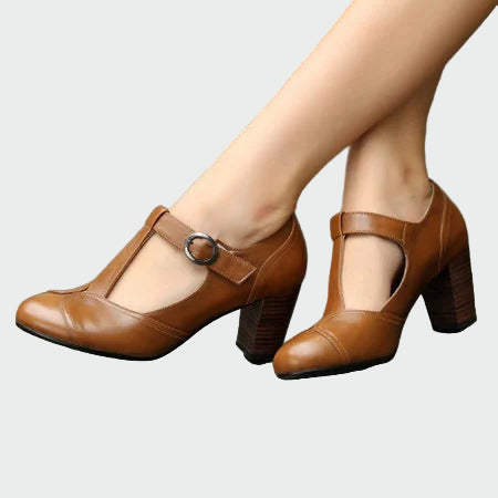 Rakele | T-strap niske štikle