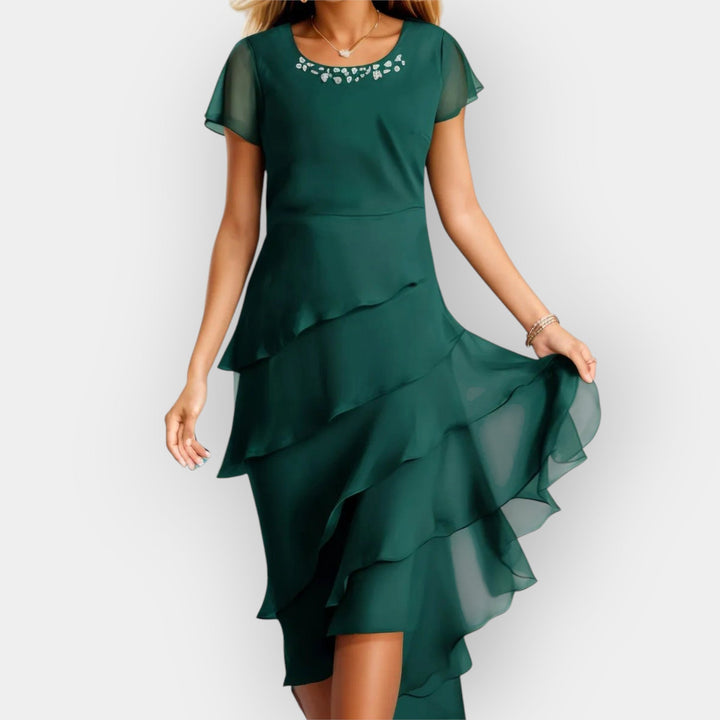 Vazdušna šifonska haljina