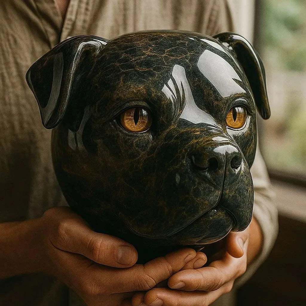 Crni pas - Mistična statua crnog psa