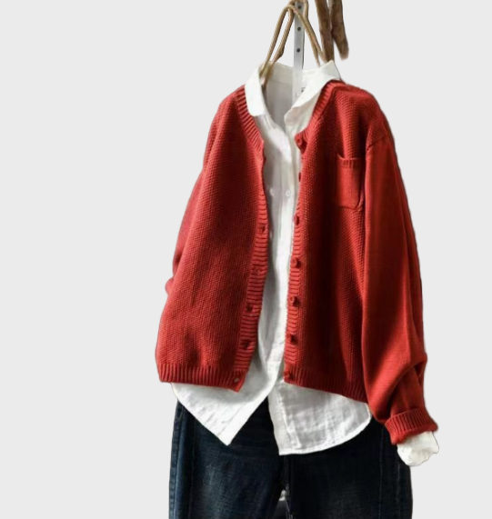 Nježna pletena vestica