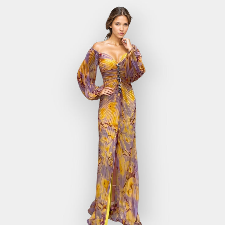 Lagana haljina s otvorom