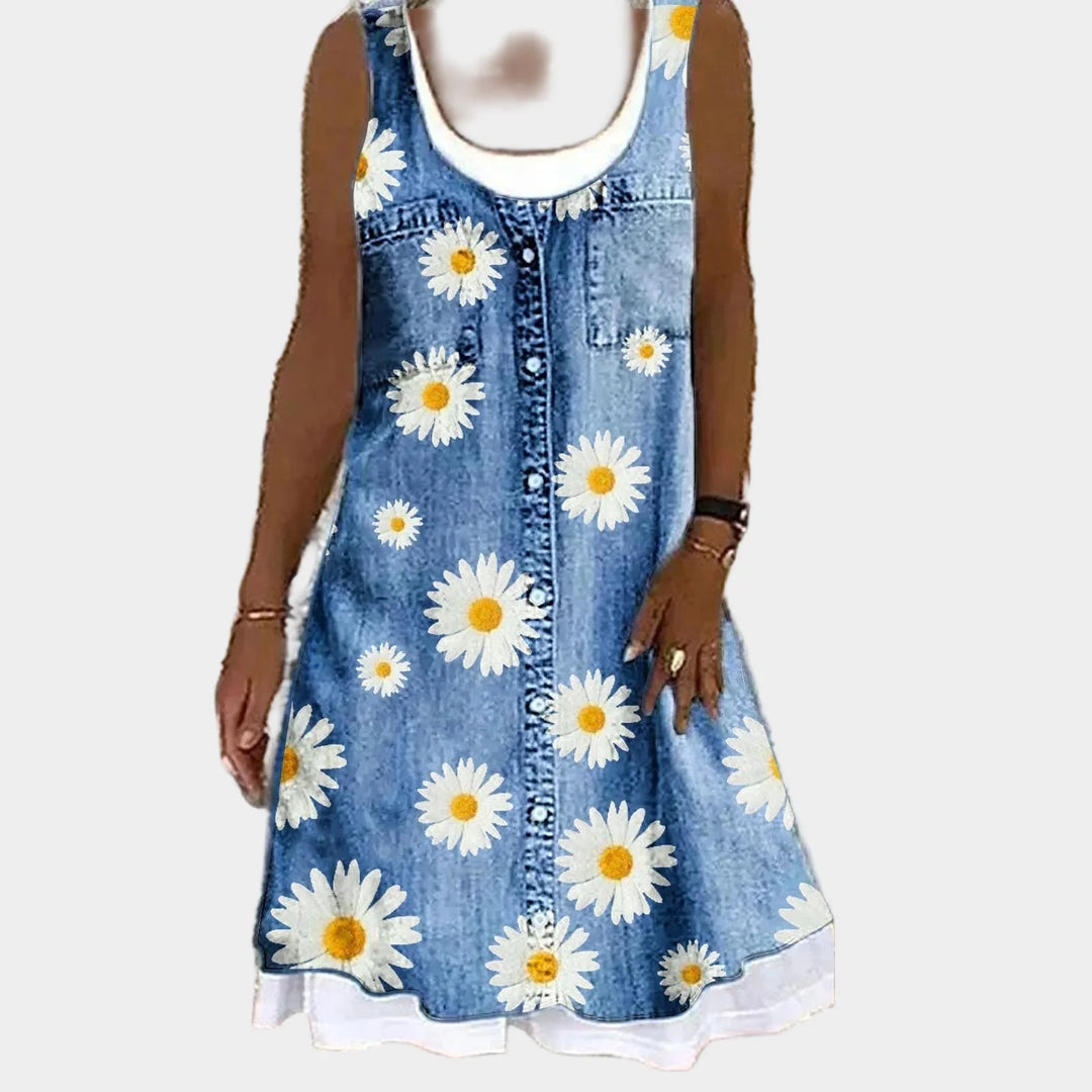 Meko i elegantno traper haljina