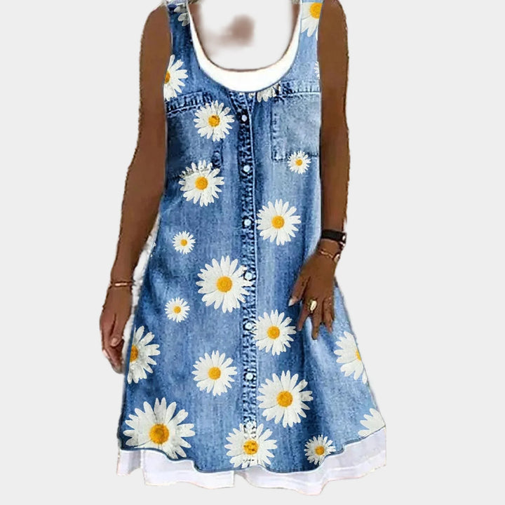 Meko i elegantno traper haljina