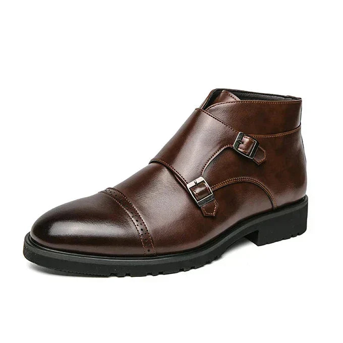 Parker | Dvostruke Monk-strap čizme od umjetne kože