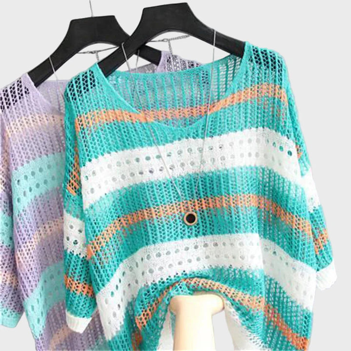 Lagan gornji dio od pletenine s otvoričima