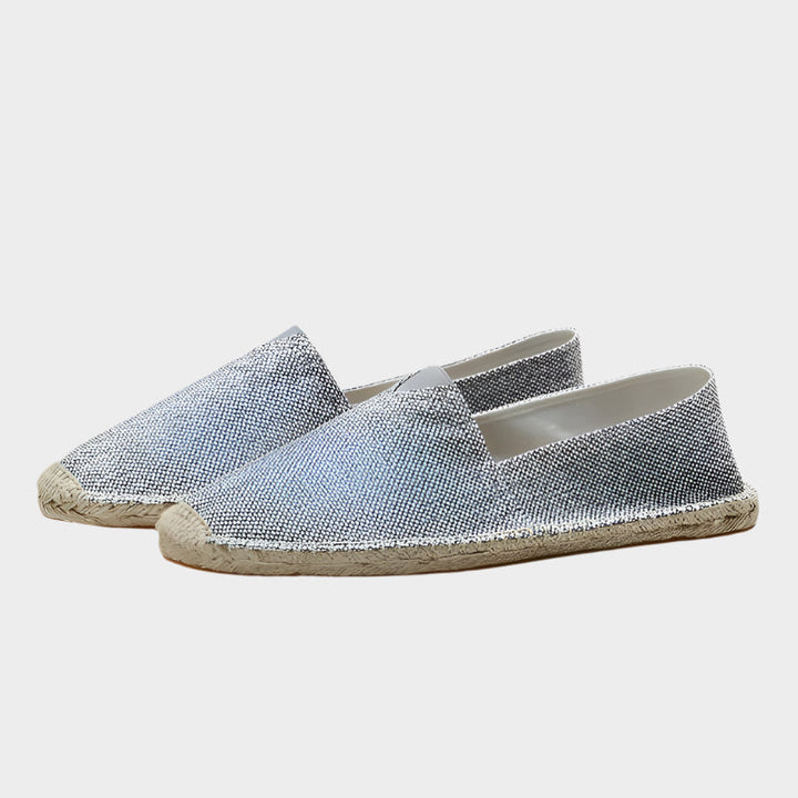 Udobne lanene espadrile