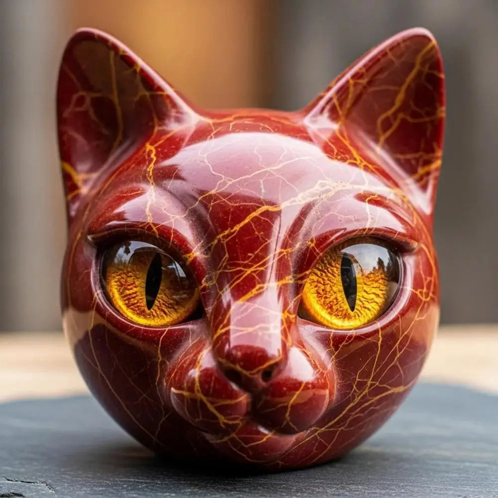 Crna Mačka - Luksuzna mistična statua crne mačke