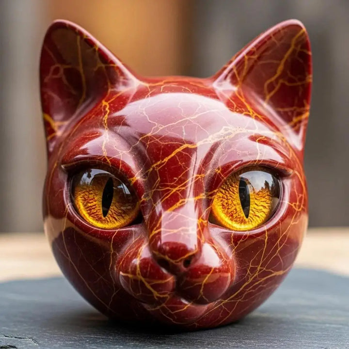 Crna Mačka - Luksuzna mistična statua crne mačke