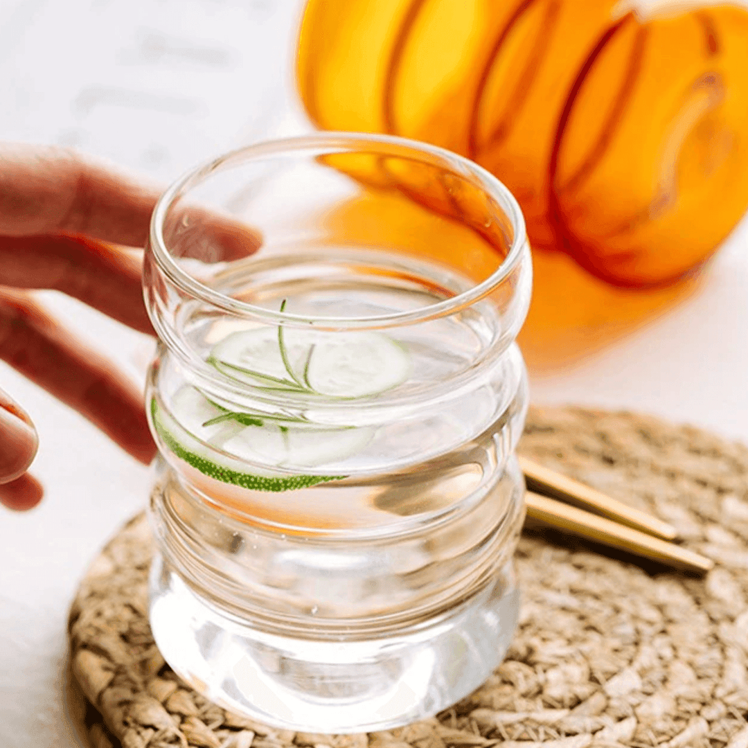 Žive čaše za piće od mjehurićnog stakla