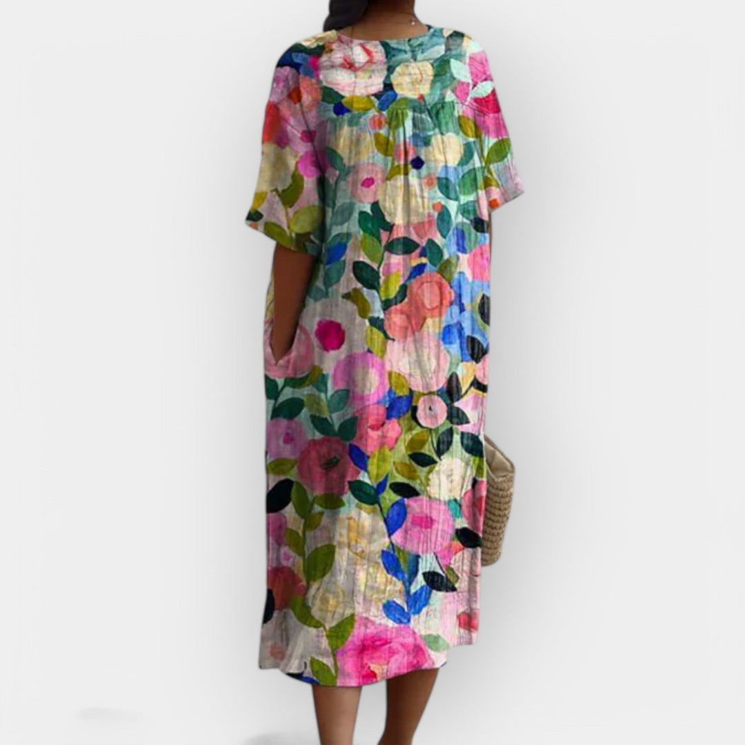 Cvjetna haljina za ljetne dane