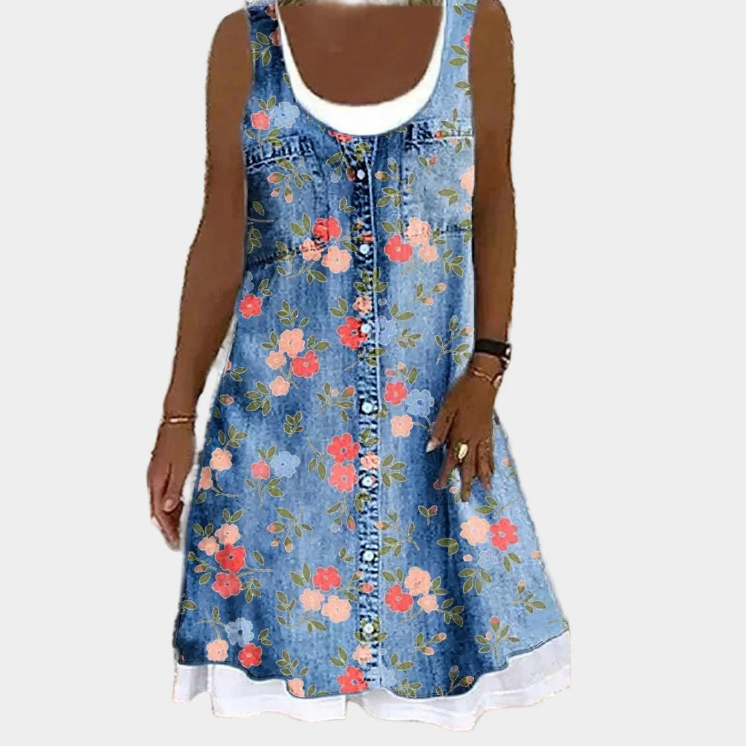 Meko i elegantno traper haljina