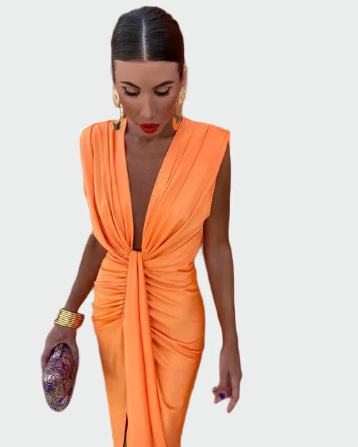 Vazdušna plisirana haljina