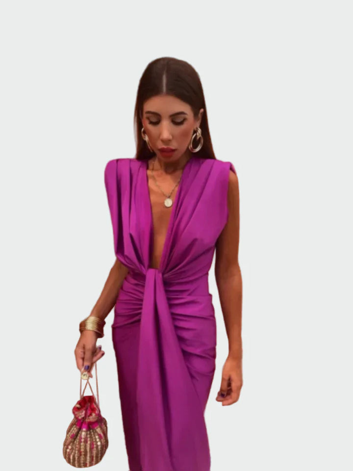 Vazdušna plisirana haljina