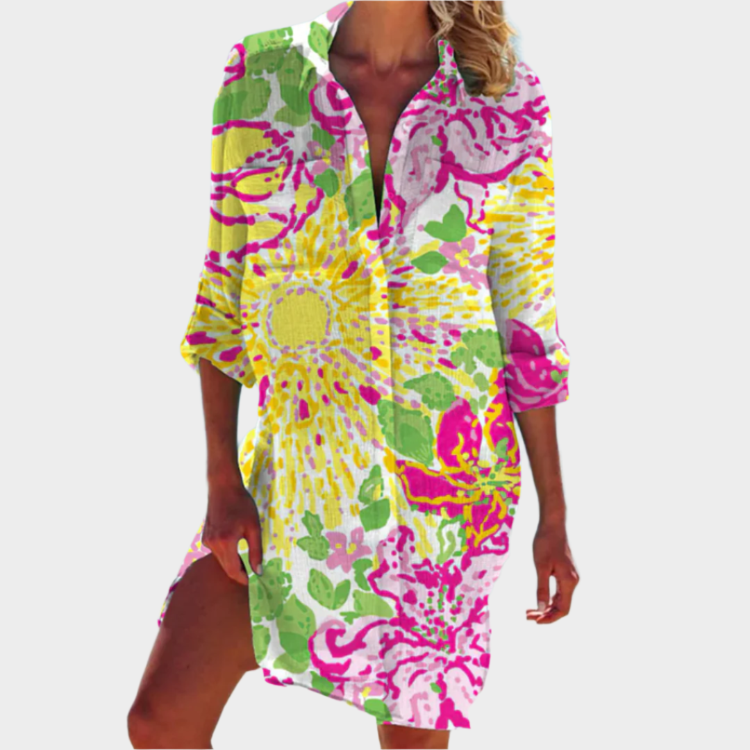 Klasična košulja-haljina