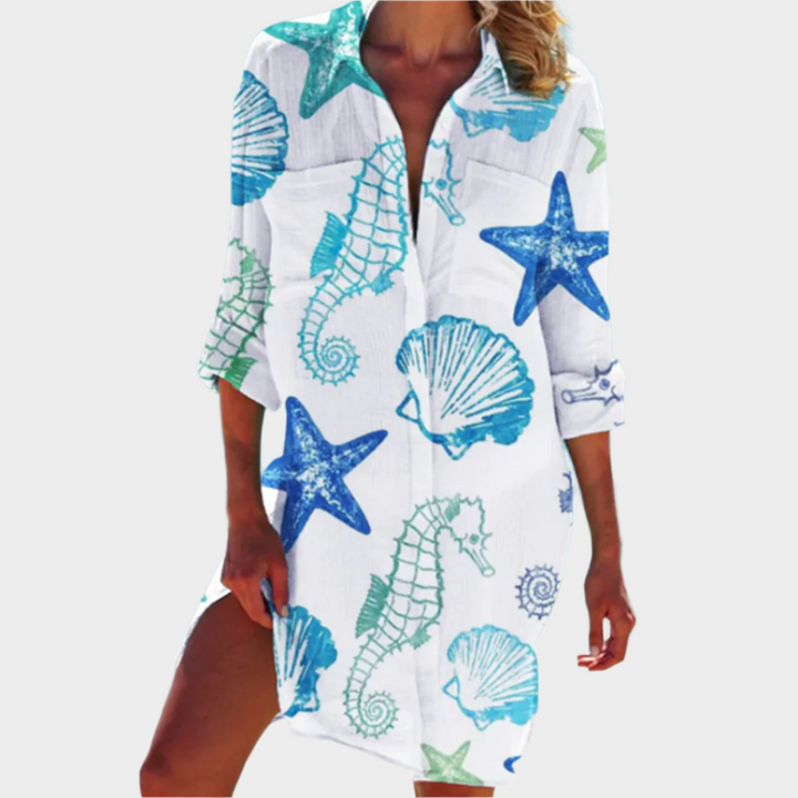 Klasična košulja-haljina