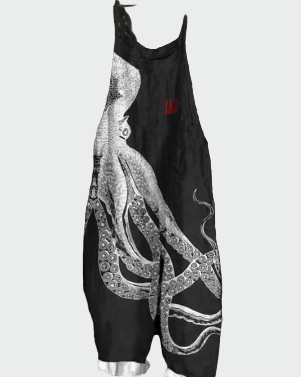 Ženska kombinezon s širokim nogavicama