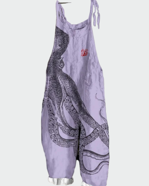 Ženska kombinezon s širokim nogavicama