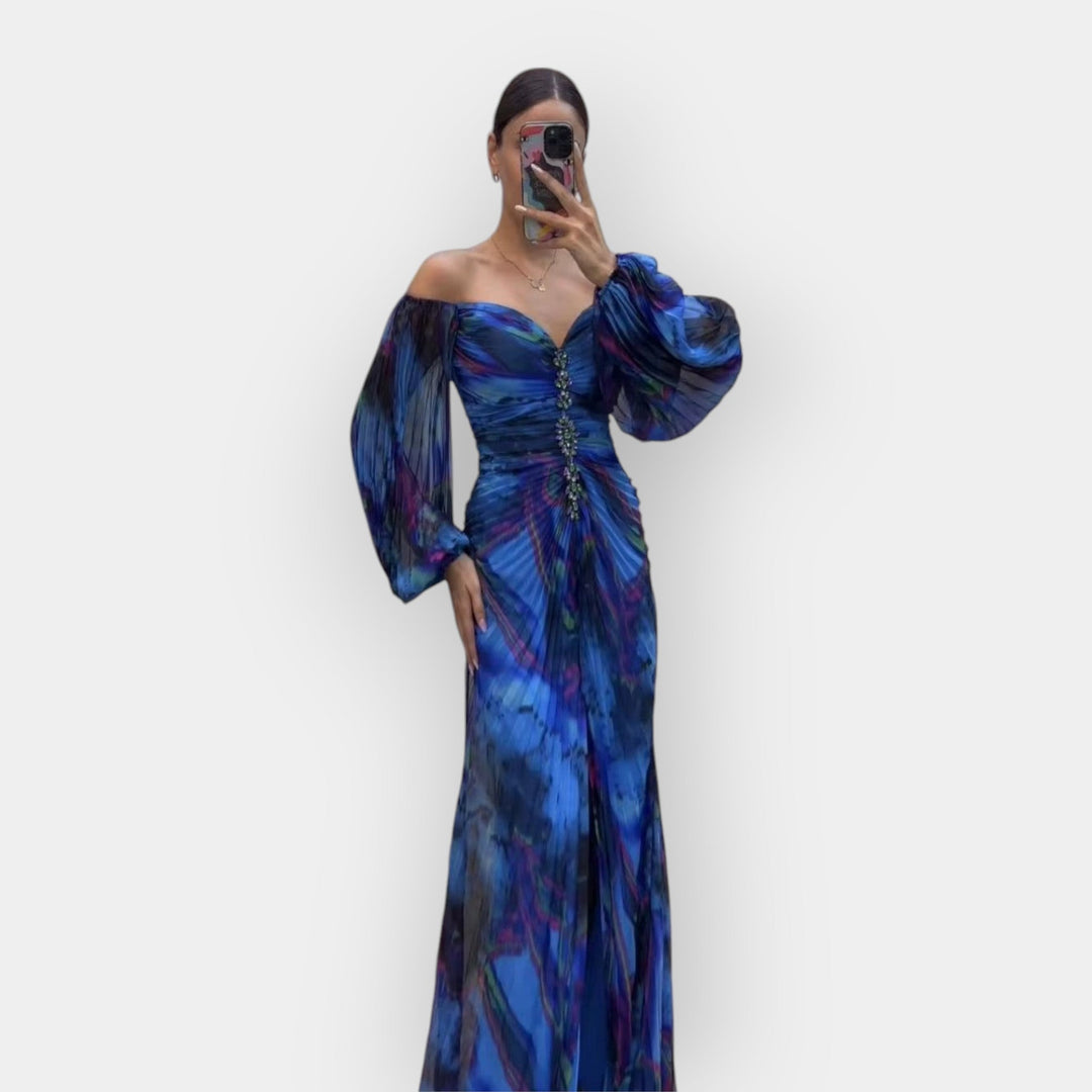 Lagana haljina s otvorom