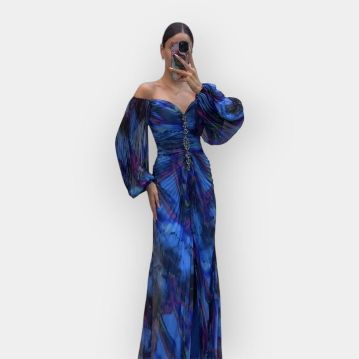 Lagana haljina s otvorom