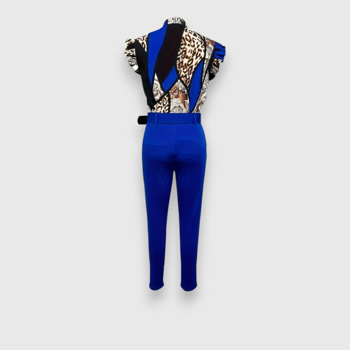 Set od dva komada s modernim uzorkom od leopard printa