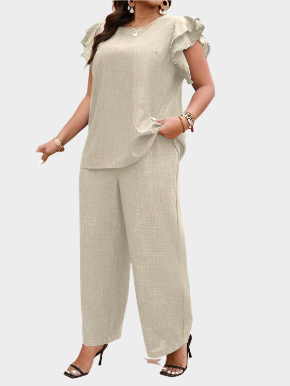 Set od lanenog odijela