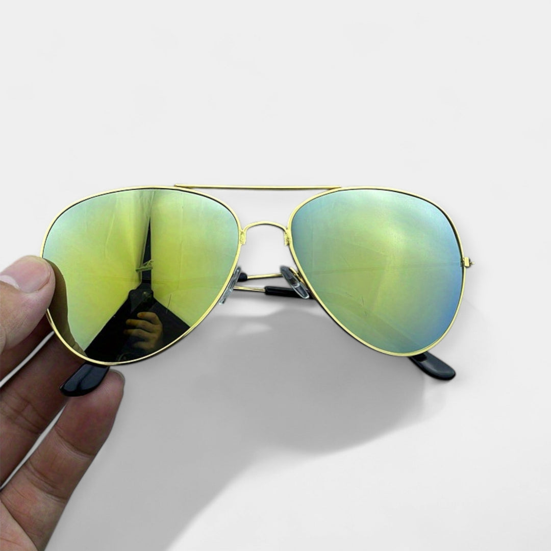 Retro naočale s ogledalom