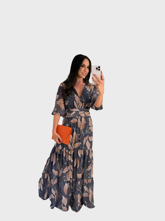 Cvjetna haljina za udobnost