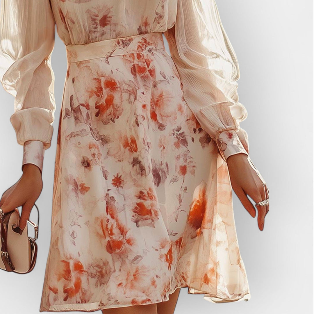 Romantična haljina s naborima