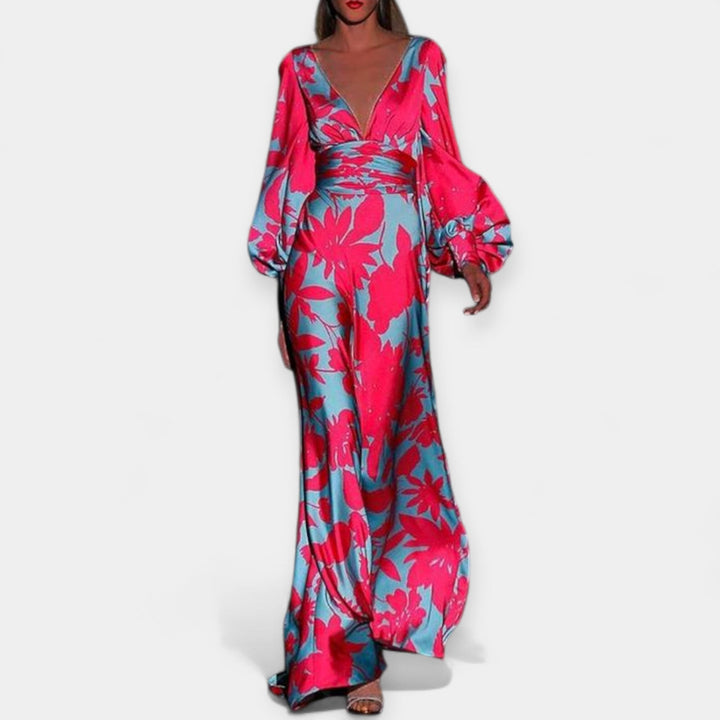 Haljina s prozračnim uzorcima