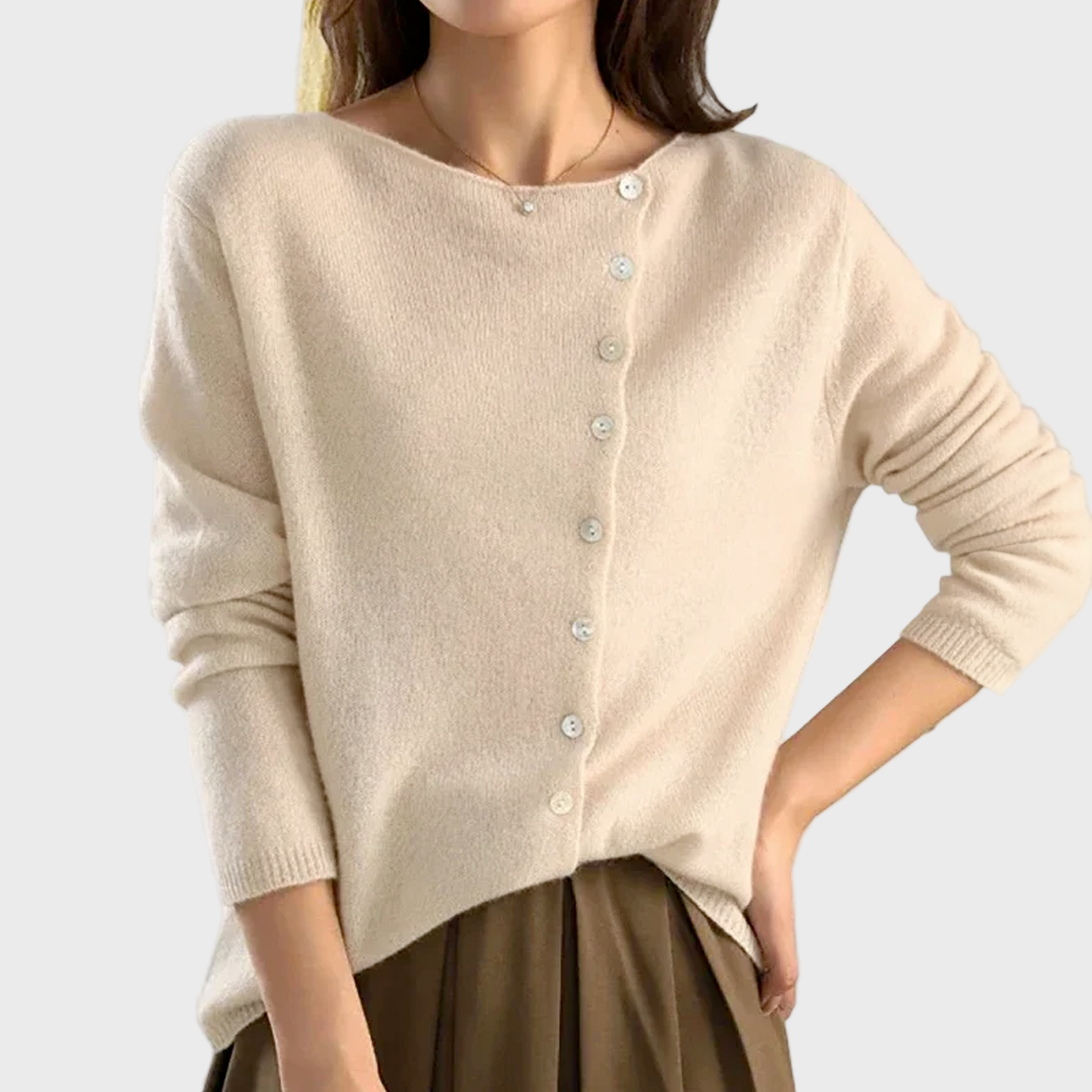 Elegantno pleteno prsluk