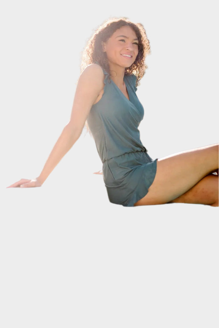 Kupaći kostim s volanom i podrškom za grudi