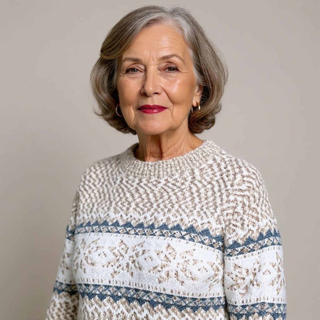 Caroline | Vintage otkačeni pulover