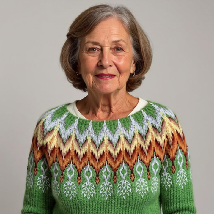 Emily | Vintage pulover s otokom