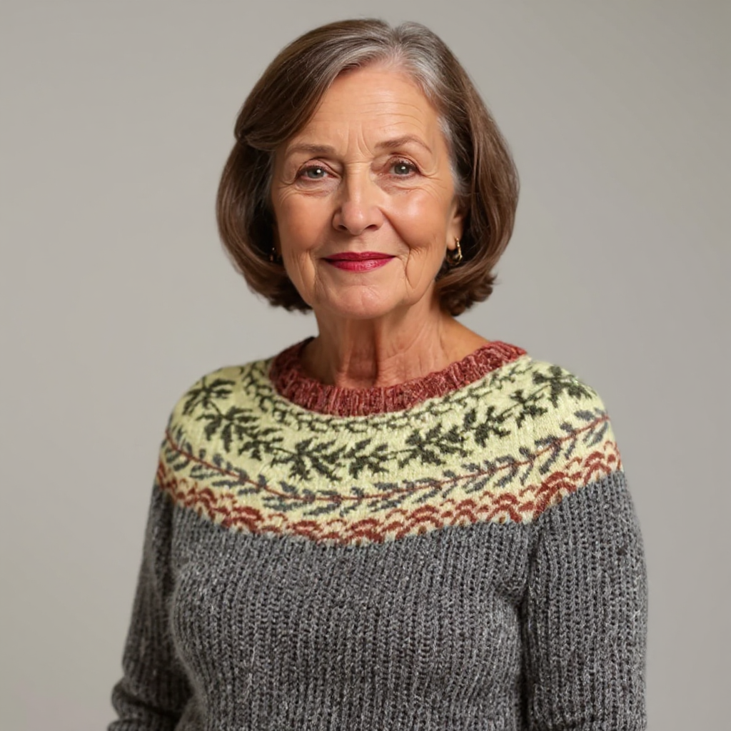 Frances | Vintidž Islandpulover