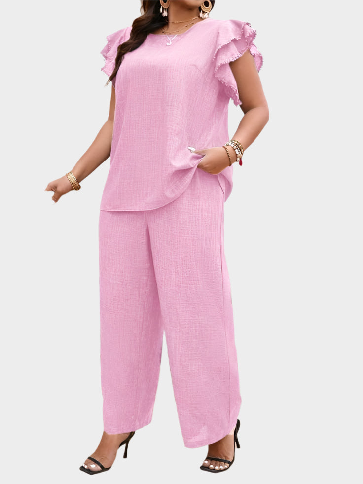 Set od lanenog odijela