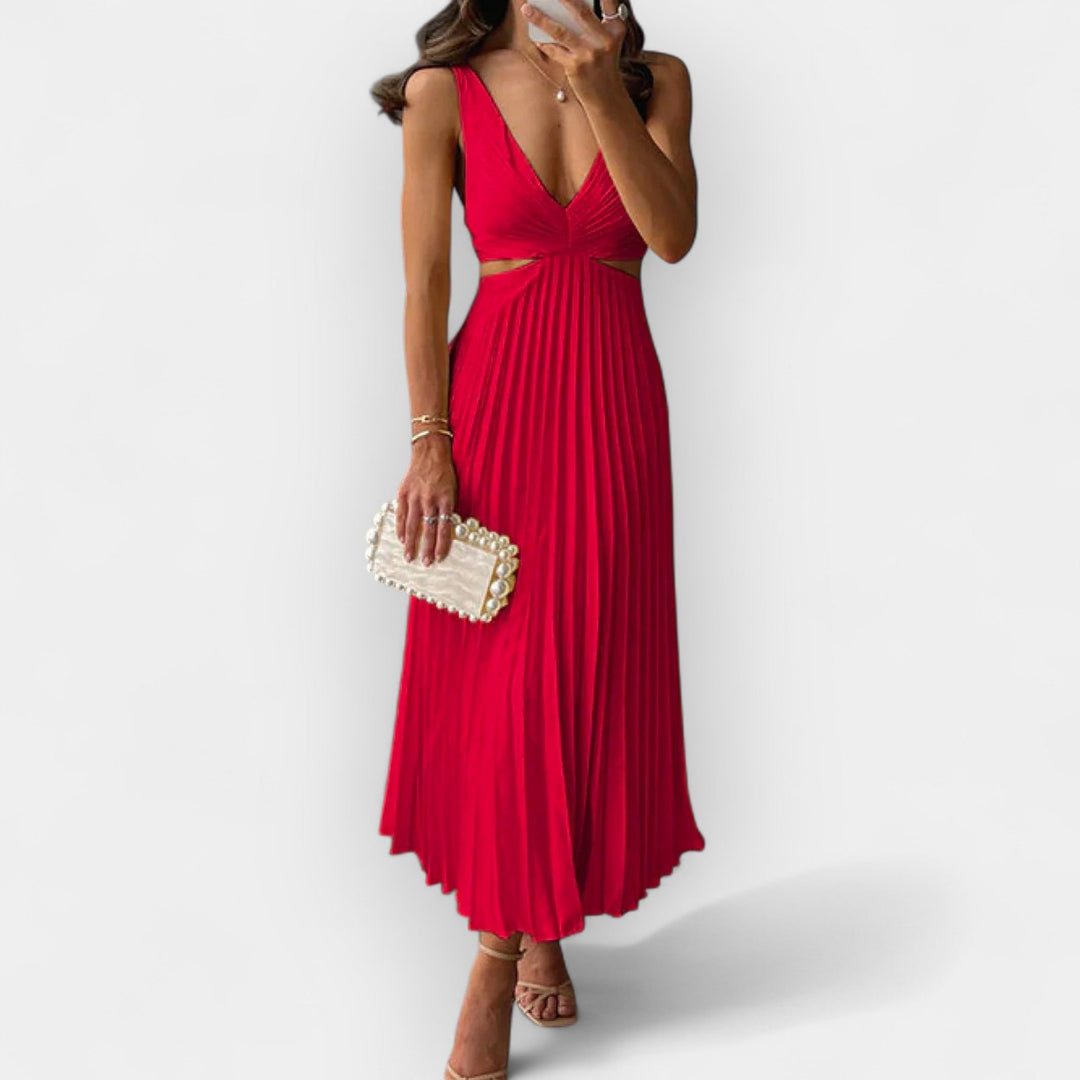 Srednja šljokičasta haljina