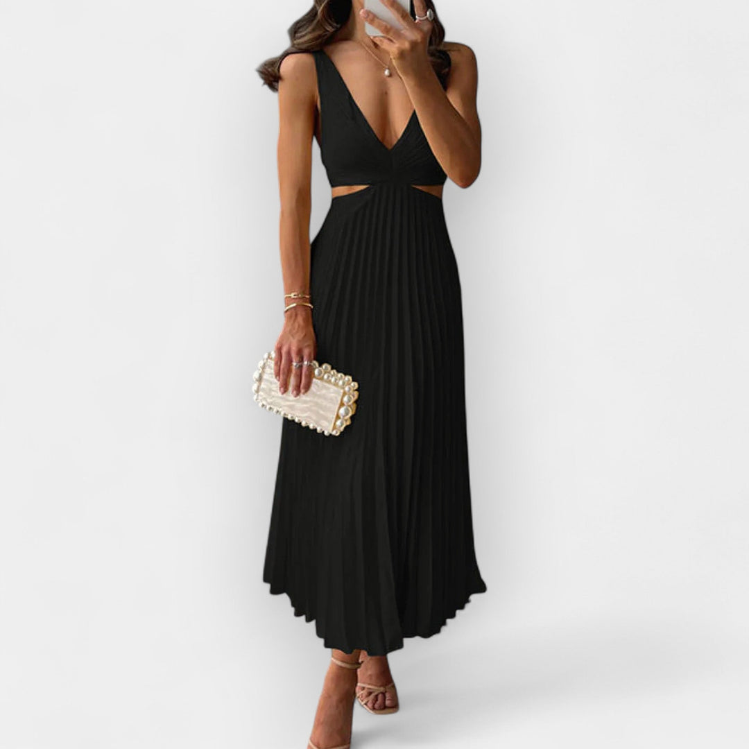 Srednja šljokičasta haljina