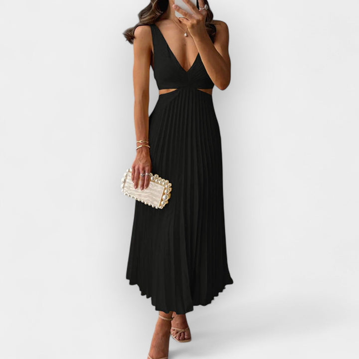 Srednja šljokičasta haljina