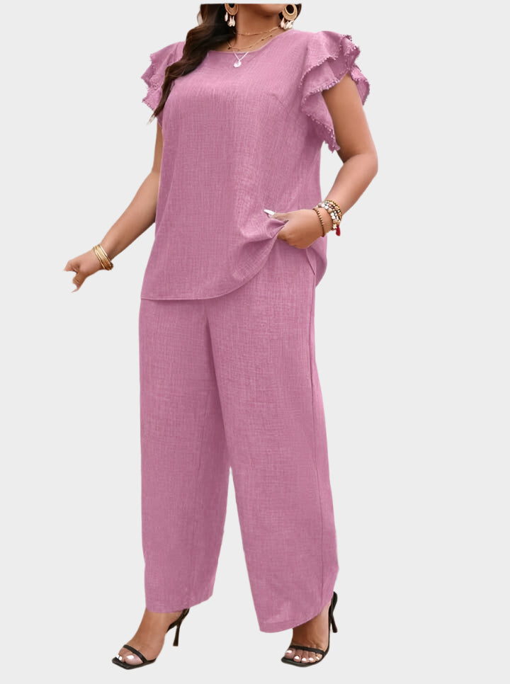 Set od lanenog odijela