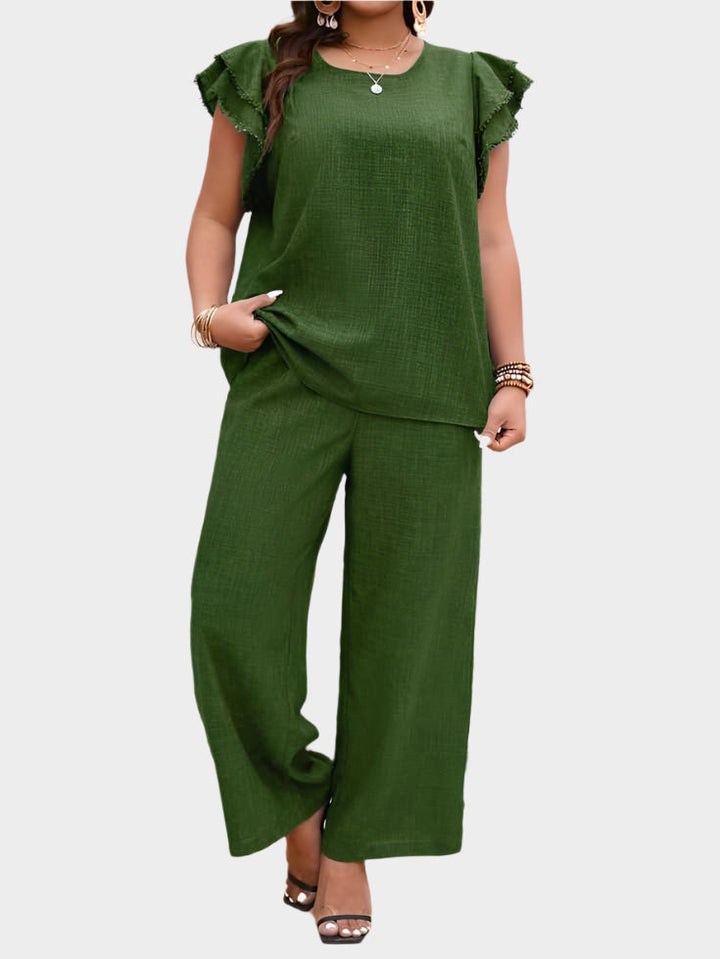 Set od lanenog odijela