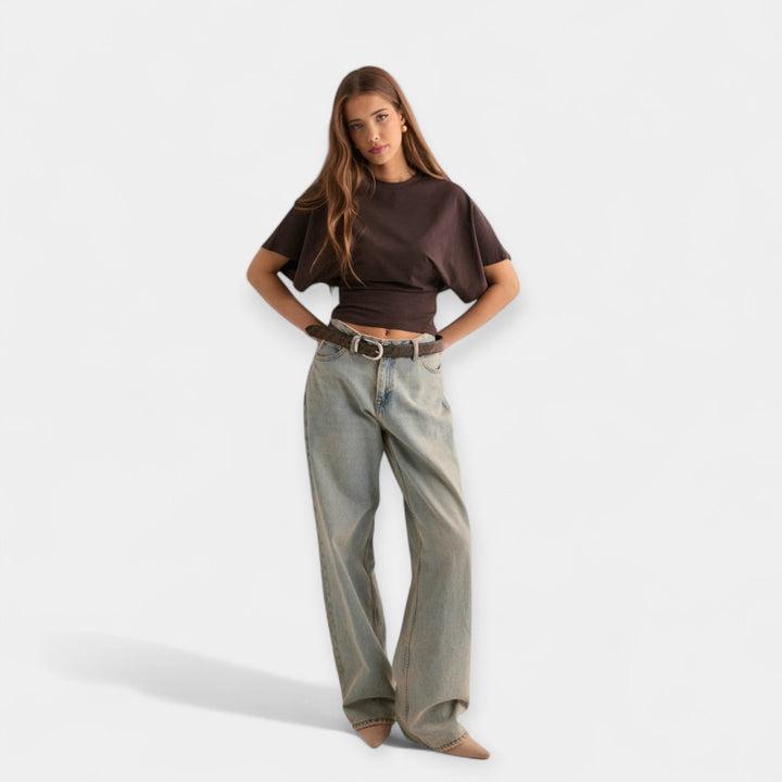 Majica s udobnim širokim rukavima