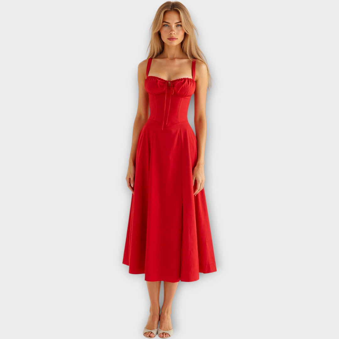 Srednja haljina s korsetom