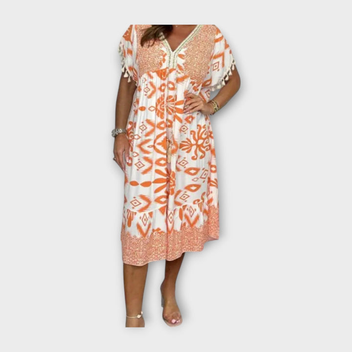 Kadantan ispod koljena s uzorcima i špagom