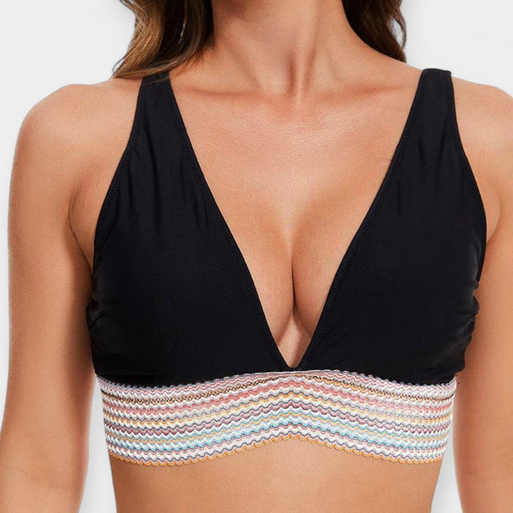 Visoki struk bikini s umetcima